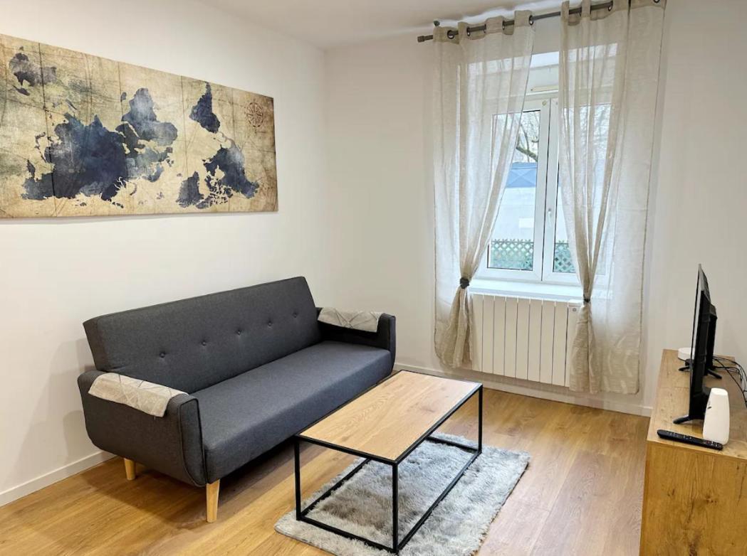 Rs-0 - Appartement F2 Au Rdc A Mulhouse Pour 1-3 Pers מראה חיצוני תמונה